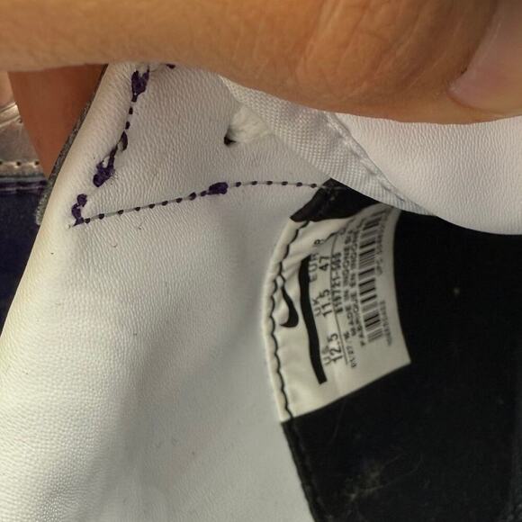 Nike Cortez 72‎ Basic Premium QS Purple White Silver Mens Size 12.5 - Picture 9 of 10